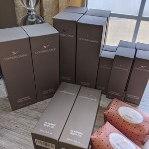 Copper and Crane skincare lotion body oil